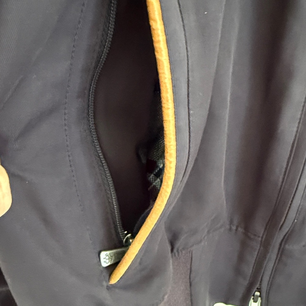 Brooks Brothers Navy Blue Racer Utility Jacket Stowaway Hood - Golf - Size XS - Picture 3 of 13